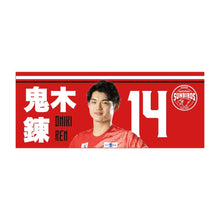 画像をギャラリービューアに読み込む, 24-25選手フォトフェイスタオル