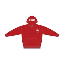 画像をギャラリービューアに読み込む, PLAY HARDパーカー（レッド）