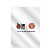 画像をギャラリービューアに読み込む, キラキラクリアファイル（選手デザイン）