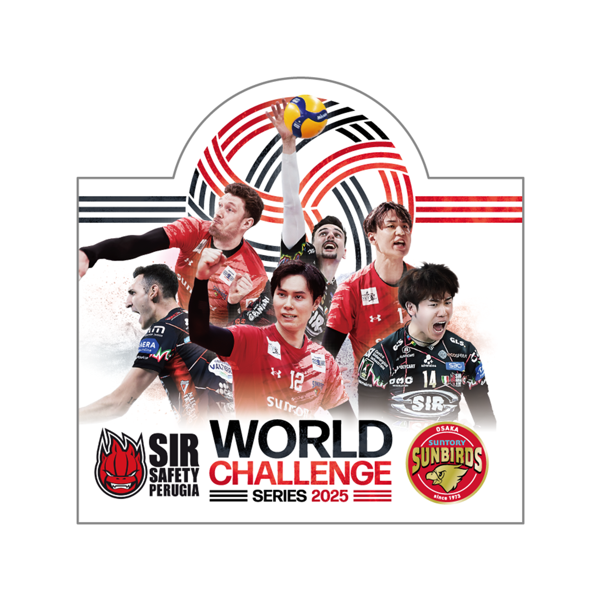 ダイカットステッカー（大会ロゴ）