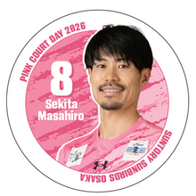 画像をギャラリービューアに読み込む, 缶バッジ（PINK COURT DAY 2025-26）