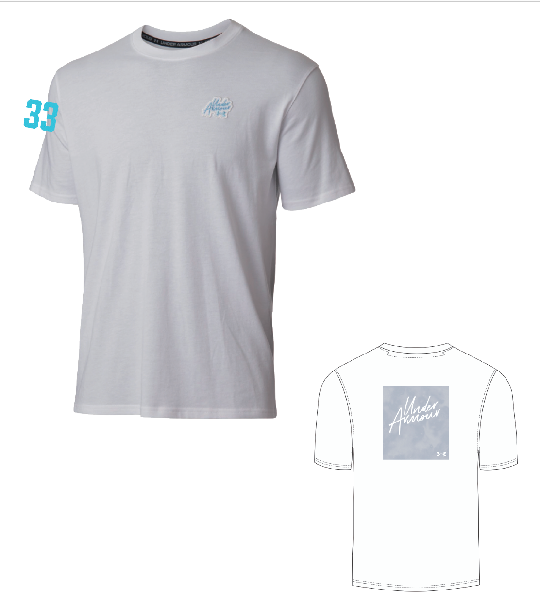 サントリーサンバーズ支給プラクティスTシャツ サンバーズオリジナルロゴTシャツ（ブラック / ホワイト